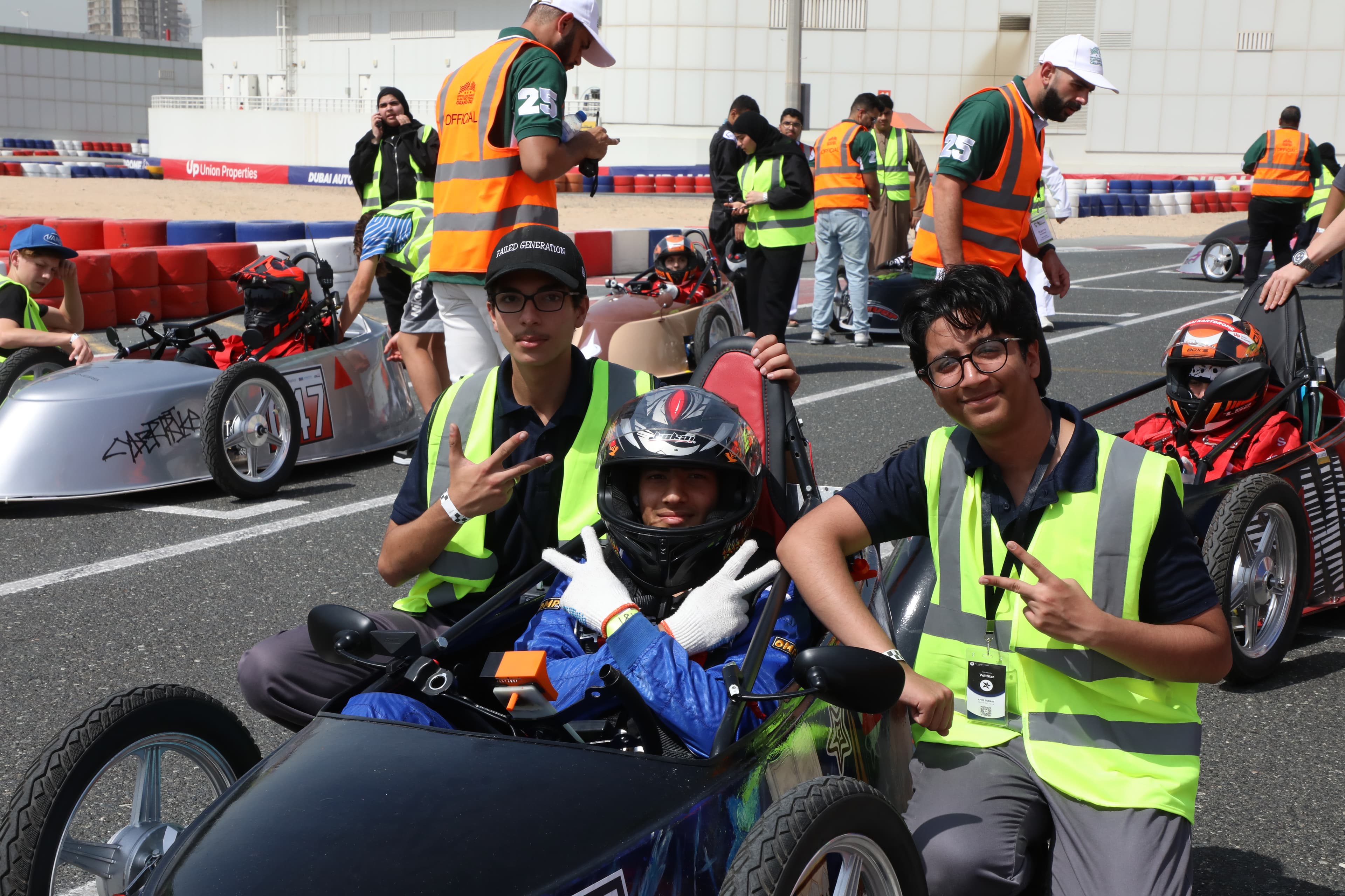 Winning 1st place STEAM award